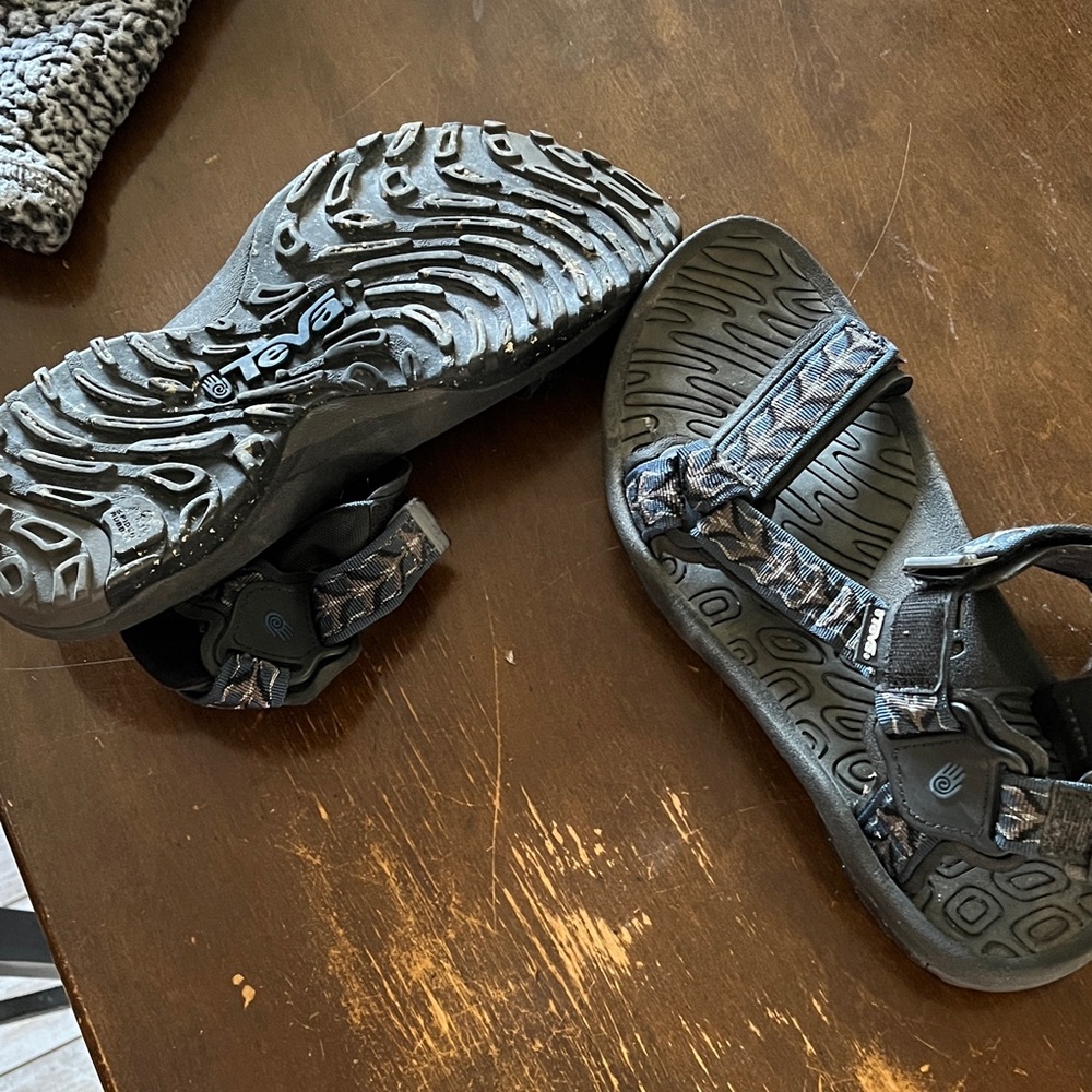 Teva Charcoal and Black Men's Sandals